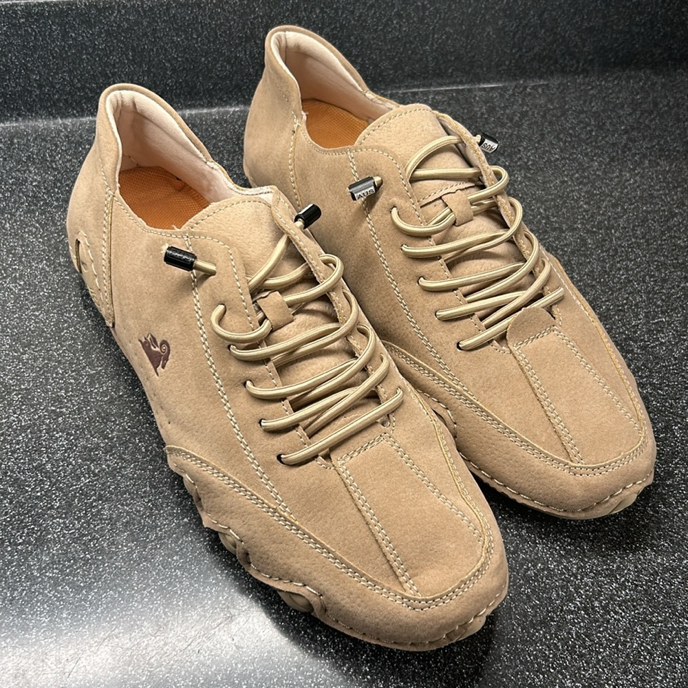 Moving Steps barefoot shoes - men’s Jasper shoes in the color tan